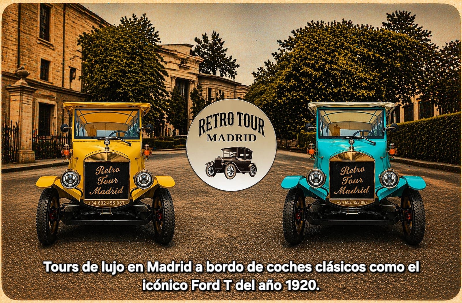 Ford T tour in Madrid