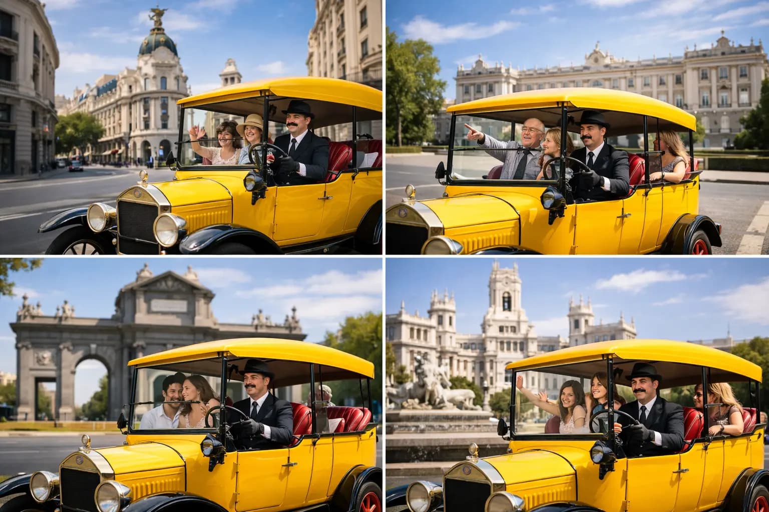 Ford T Style Tour Madrid for a Private Day
