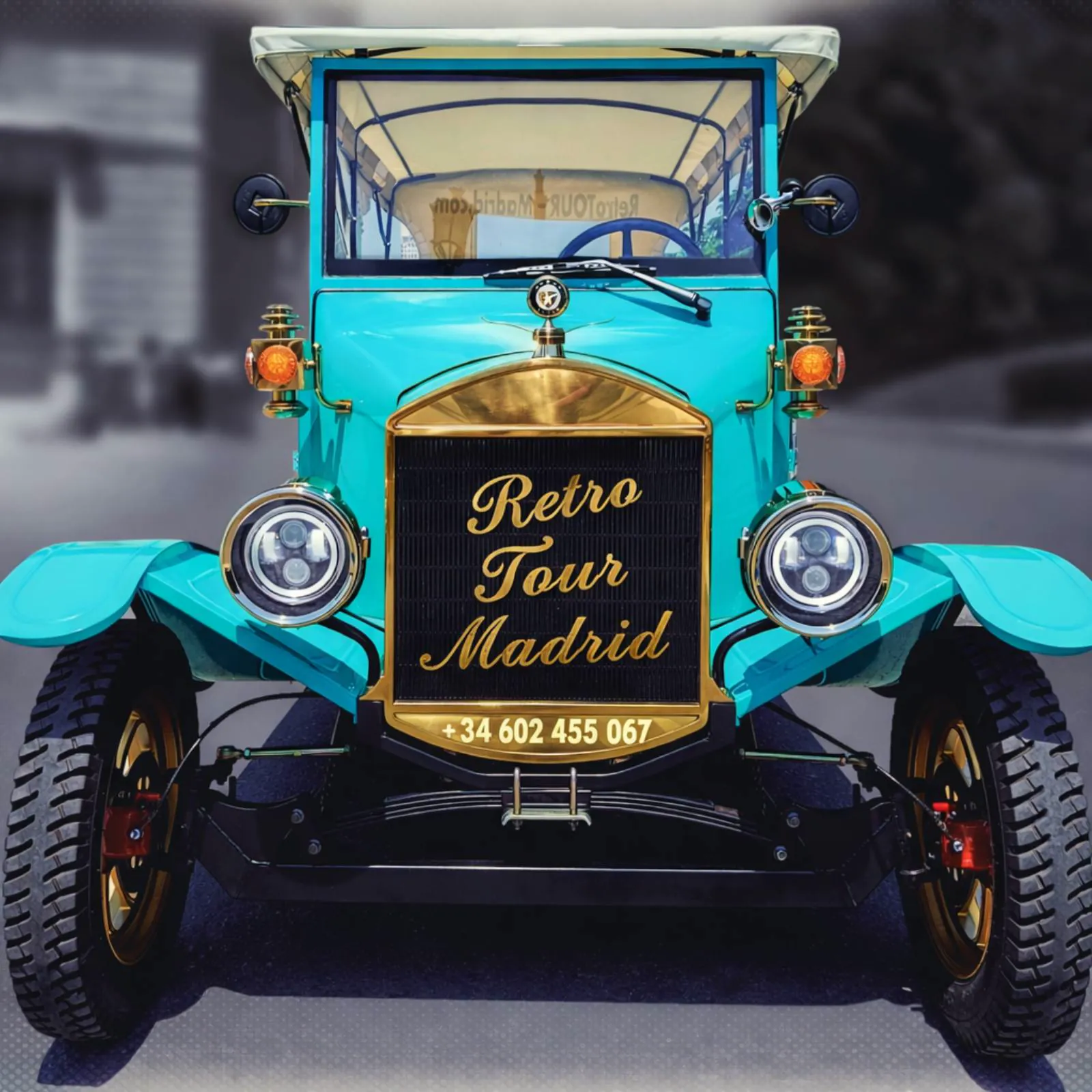 Imagen del tour en Ford T por Madrid